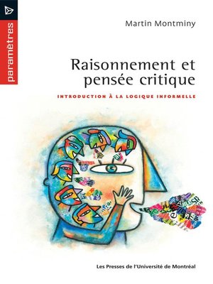 cover image of Raisonnement et pensée critique. Introduction à la logique informelle